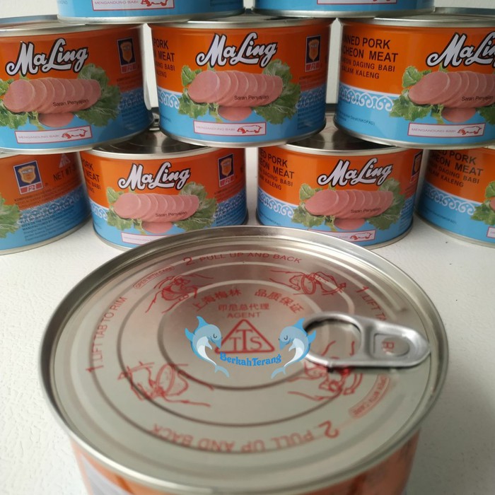 

Jual MA LING Canned Pork / Daging Babi Maling Luncheon Meat 397gr - TTS BESAR Diskon