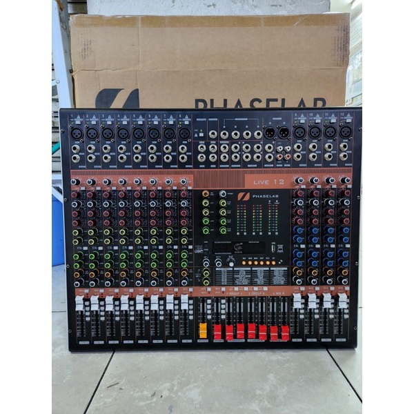 Mixer audio PHASELAB LIVE 12 ORIGINAL 12 CHANNEL