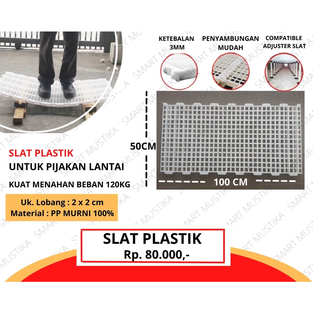 Jual Tatakan Slat Lantai Alas Kandang Kambing Ayam Anjing Kucing