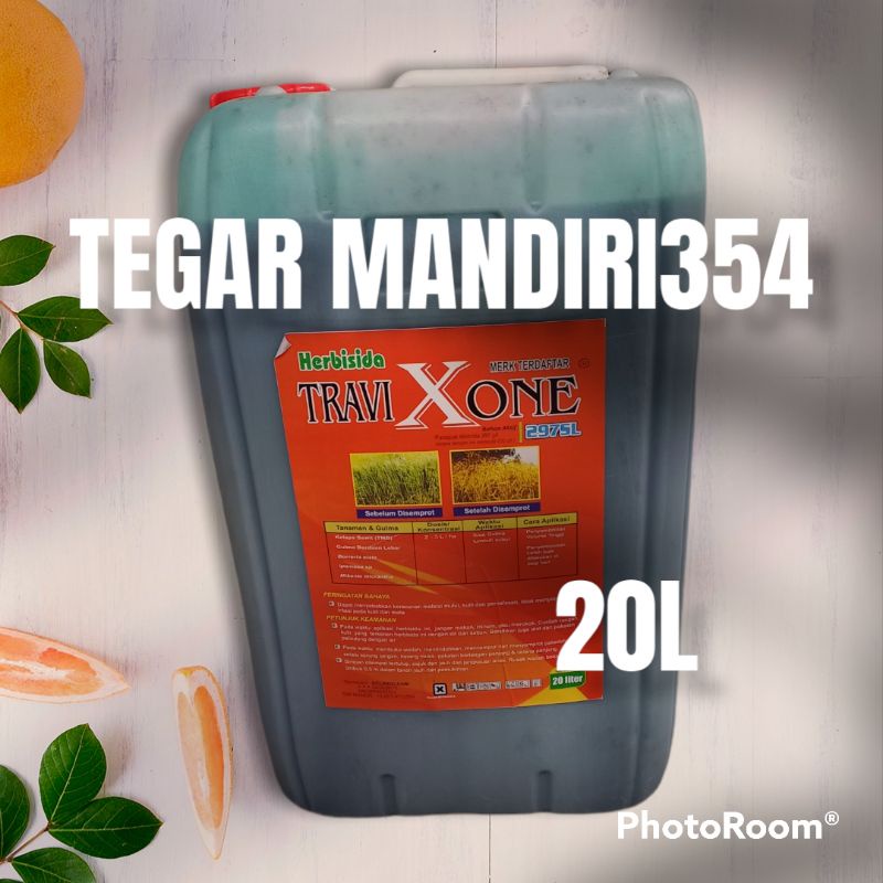 HERBISIDA PARAQUAT TRAVIXONE 297SL 20LITER OBAT RUMPUT LANGSUNG KERING Herbisida travixone 297sl 20l