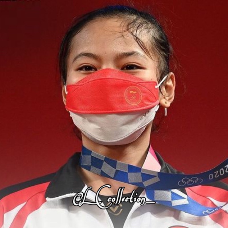 MASKER DUCKBILL MERAH PUTIH HARI PAHLAWAN / MASKER DEWASA KAIN MERAH PUTIH / MASKER EVO KF 94 MERAH 