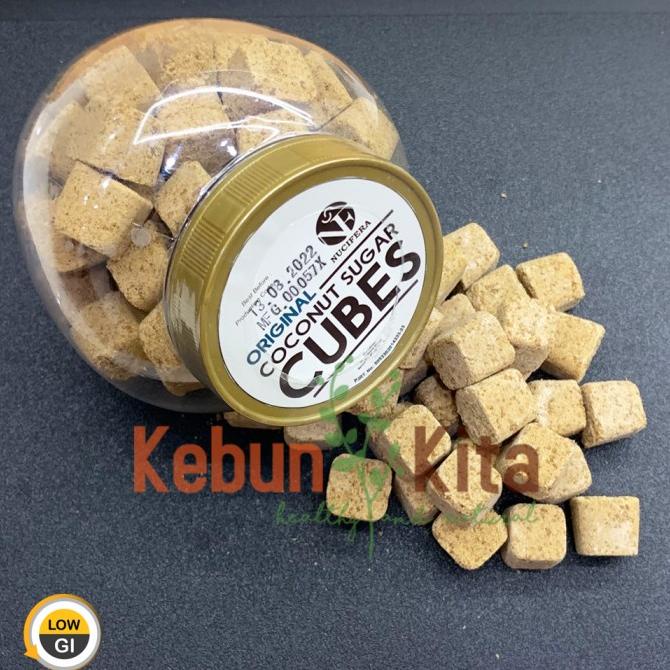 

Original Coconut Sugar Cubes 250gr (Gula Kelapa Kotak)