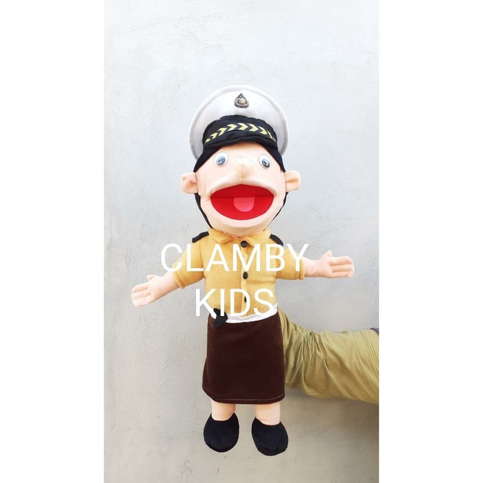 Boneka Muppet Polwan | Boneka Dongeng Profesi