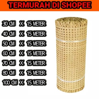 GOIEHIR Cane Webbing Rotan rol, 40 x 100 cm, gevlochten rotan, geweven