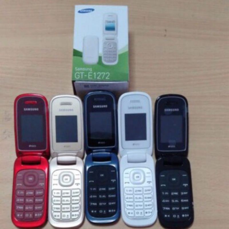 HP SAMSUNG LIPAT GT-E1372 FLIP Caramel(Promo)