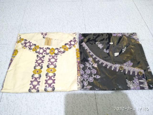 Tunik Batik Sakura Matt.katun Primisima Tersedia Ukuran S,m,l,xl,xxl&3xl Jumbo Ld 120