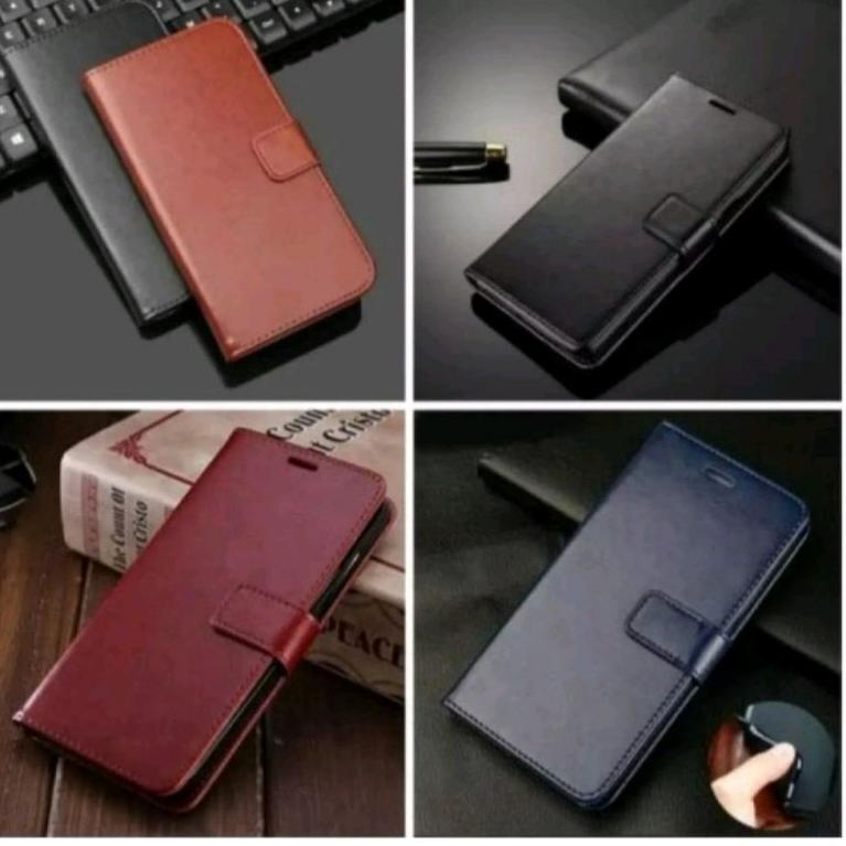 ACC HP OPPO A12 A12S A15 A15S A31 A33 A37 A37F A39 A52 A53 A57 NEO 9 FlipCover Wallet Leather Case D