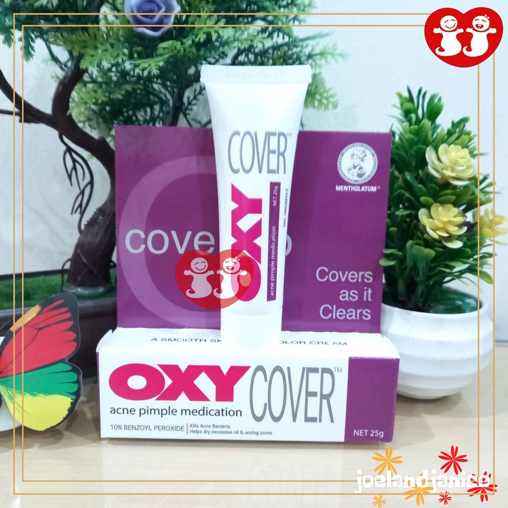 Oxy Cover 25gr/ Acne Pimple Medication/ Obat Jerawat