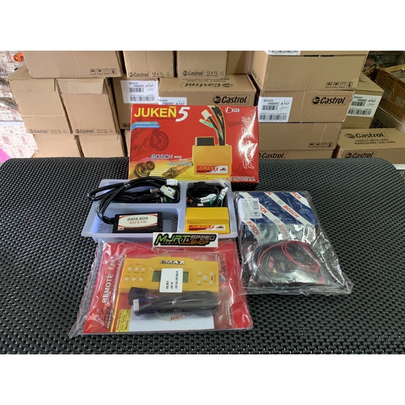 Ecu BRT Juken 5 Pro Racing Turbo Complete for Satria F150 Injection FUFI / GSX150