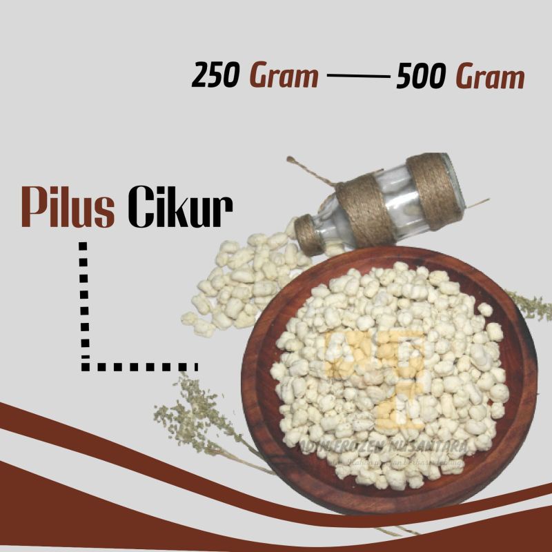 

Pilus Cikur 500 gram (BKS)/ Pilus Topping Baso Aci