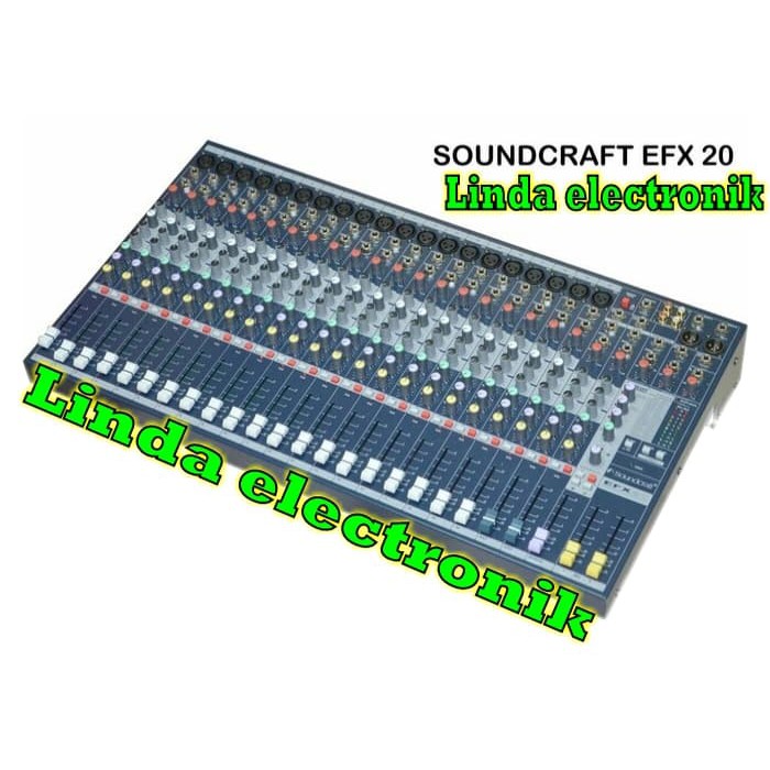 Termurah Mixer Soundcraft Efx20 20mono Efx 20