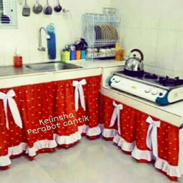 GORDEN TIRAI KOLONG DAPUR CANTIK MINIMALIS BISA CUSTOM UKURAN