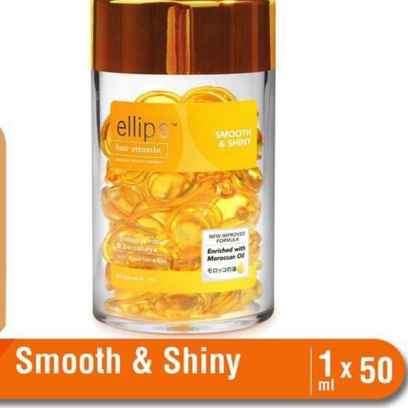 Ellips Vitamin Rambut Botol isi 50 kapsul ~ Elips botol ~ Original 100%