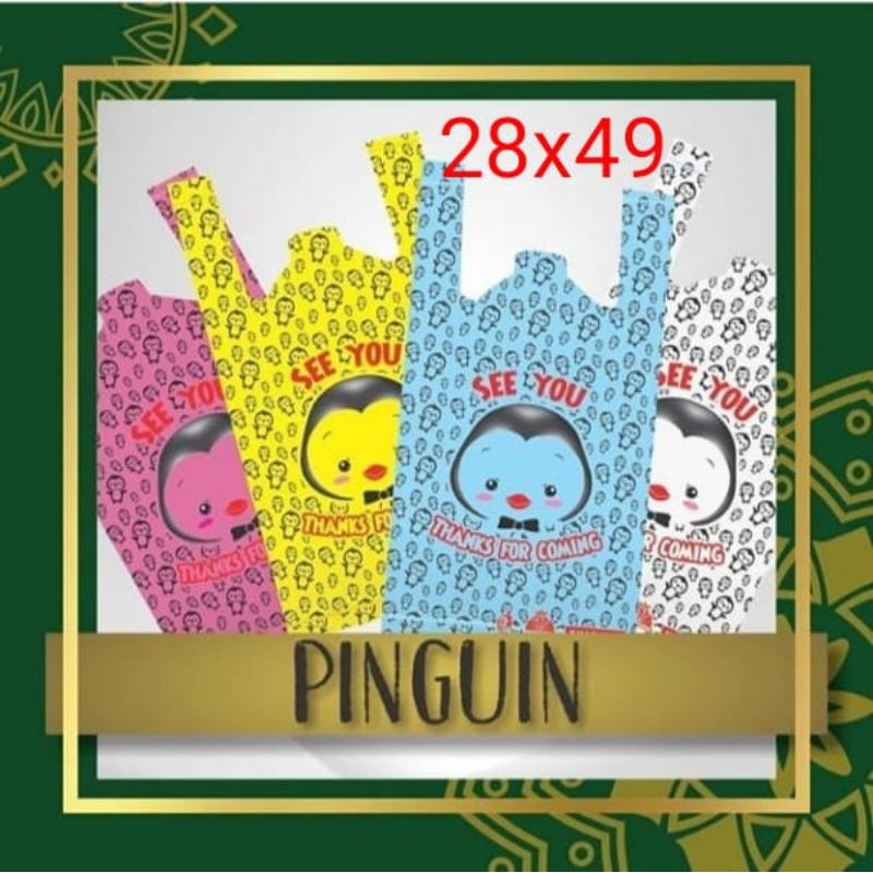 

plastik pinguin sz 28x49 (30pcs)
