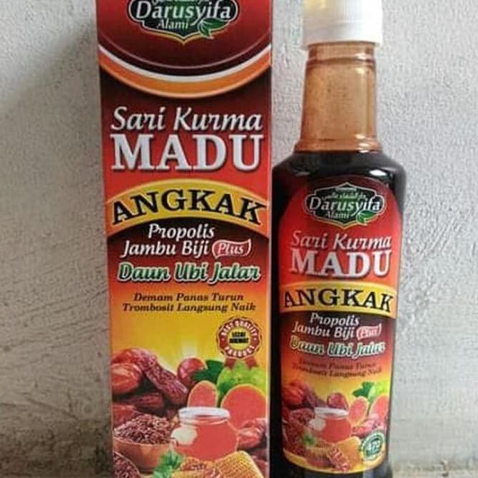 

Sari Kurma Madu Angkak Obat Demam Berdarah (DBD )Darusyifa