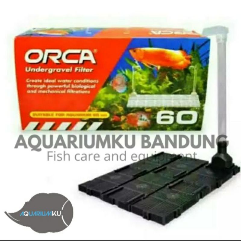 undergravel set akuarium 60cm