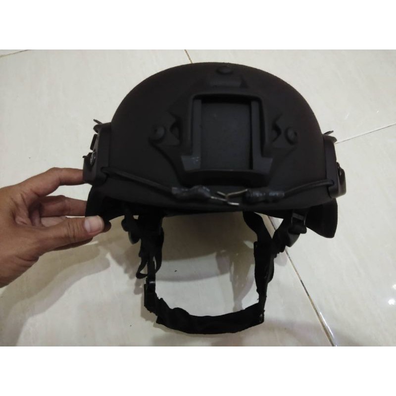 helem anti peluru bahan Baja asli terlaris