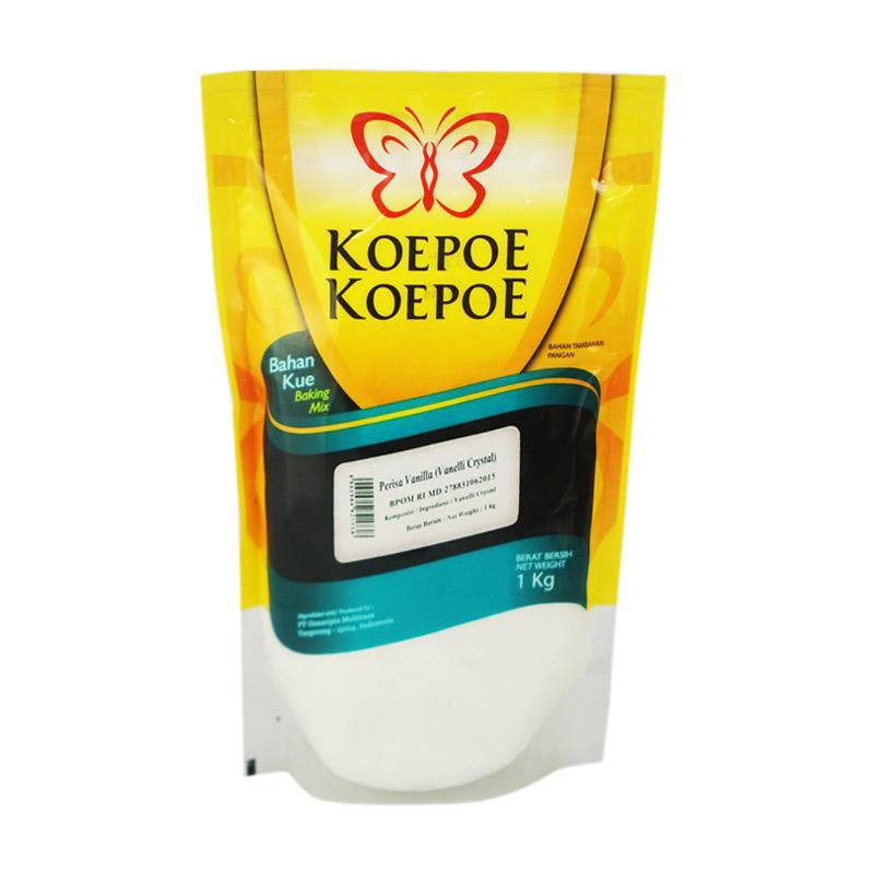 Vanili Crystal 1kg / Vanili Bubuk Kupu-Kupu / Perisa Vanila Koepoe-Koepoe