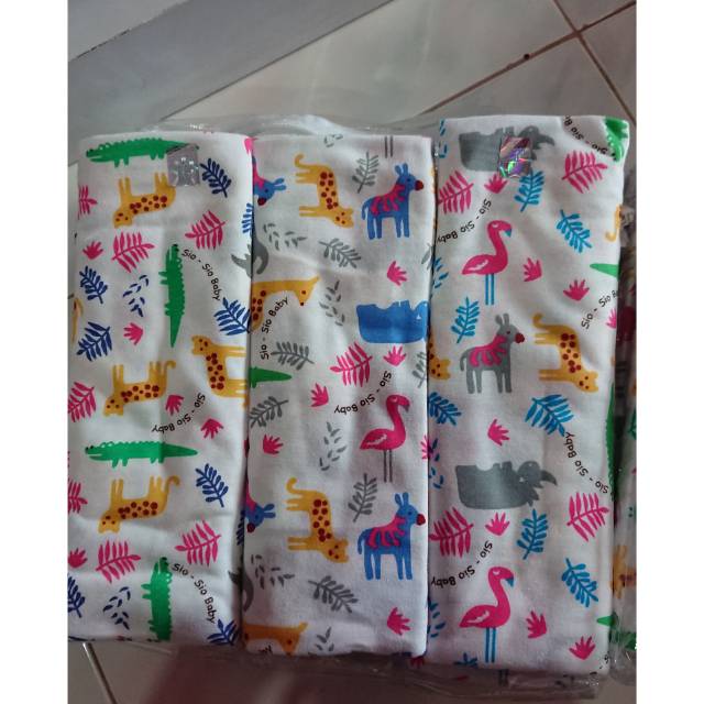 6 pc Bedong sio baby 100*90 cm