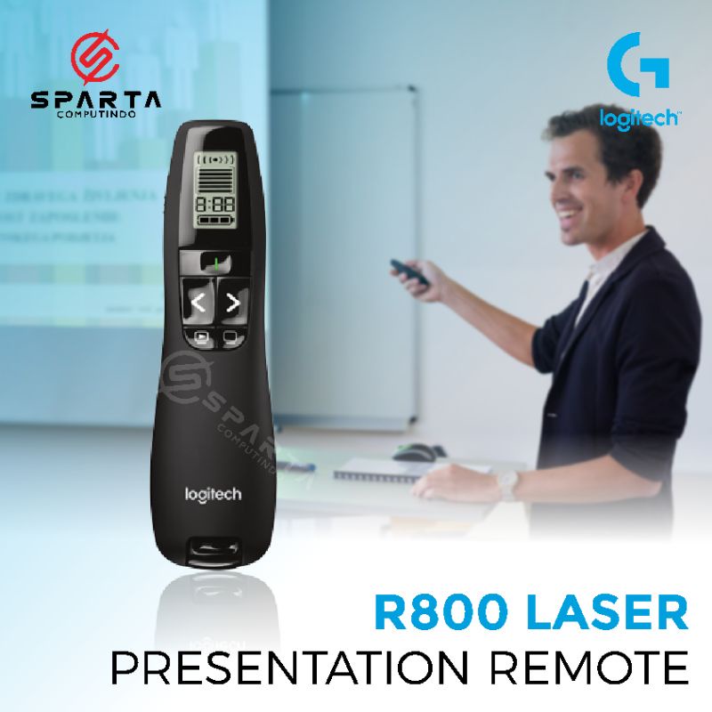 Logitech R800 Laser Presentation Remote Orginal New Bergaransi