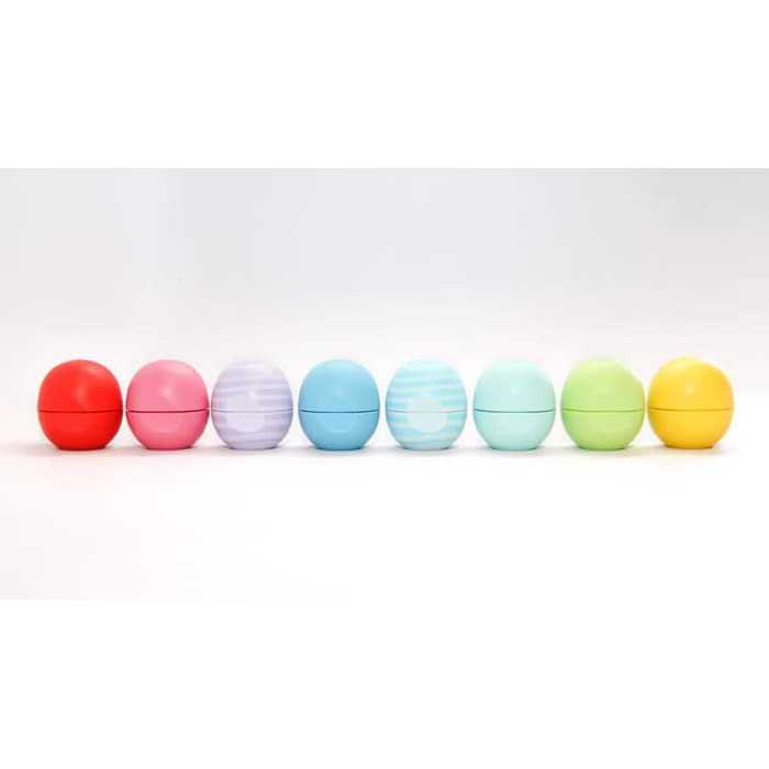 EOS LIPBALM LIP BALM EVOLUTION OF SMOOTH Bentuk Bulat Telur Bola