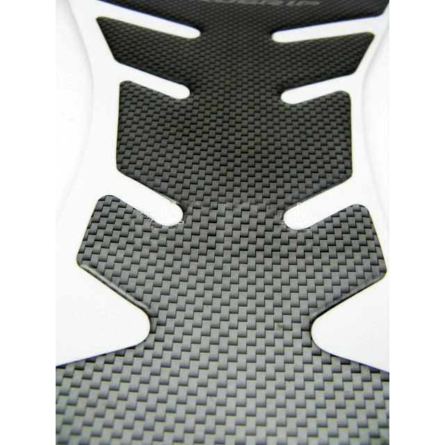Tankpad Stiker Tangki Motor Carbon Fiber - BKK-14UD-Hitam