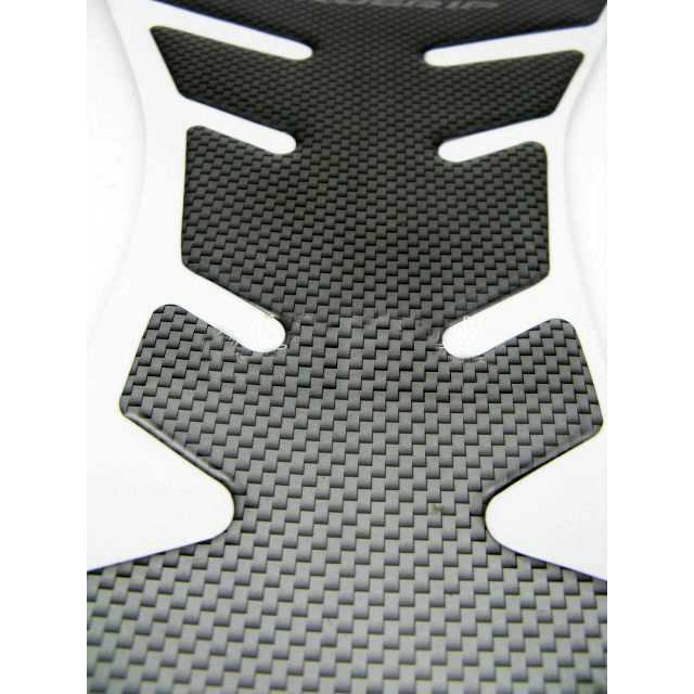 Tankpad Stiker Tangki Motor Carbon Fiber - BKK-14UD-Hitam