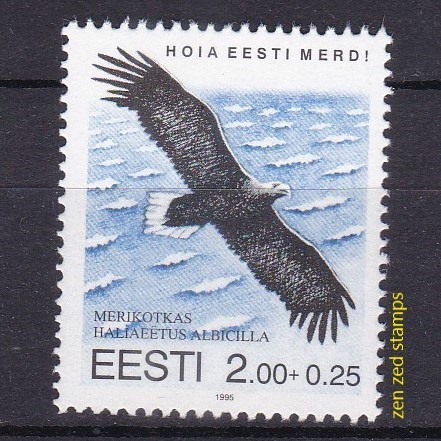 

0253 Perangko Estonia 1995 Birds 1v Mnh