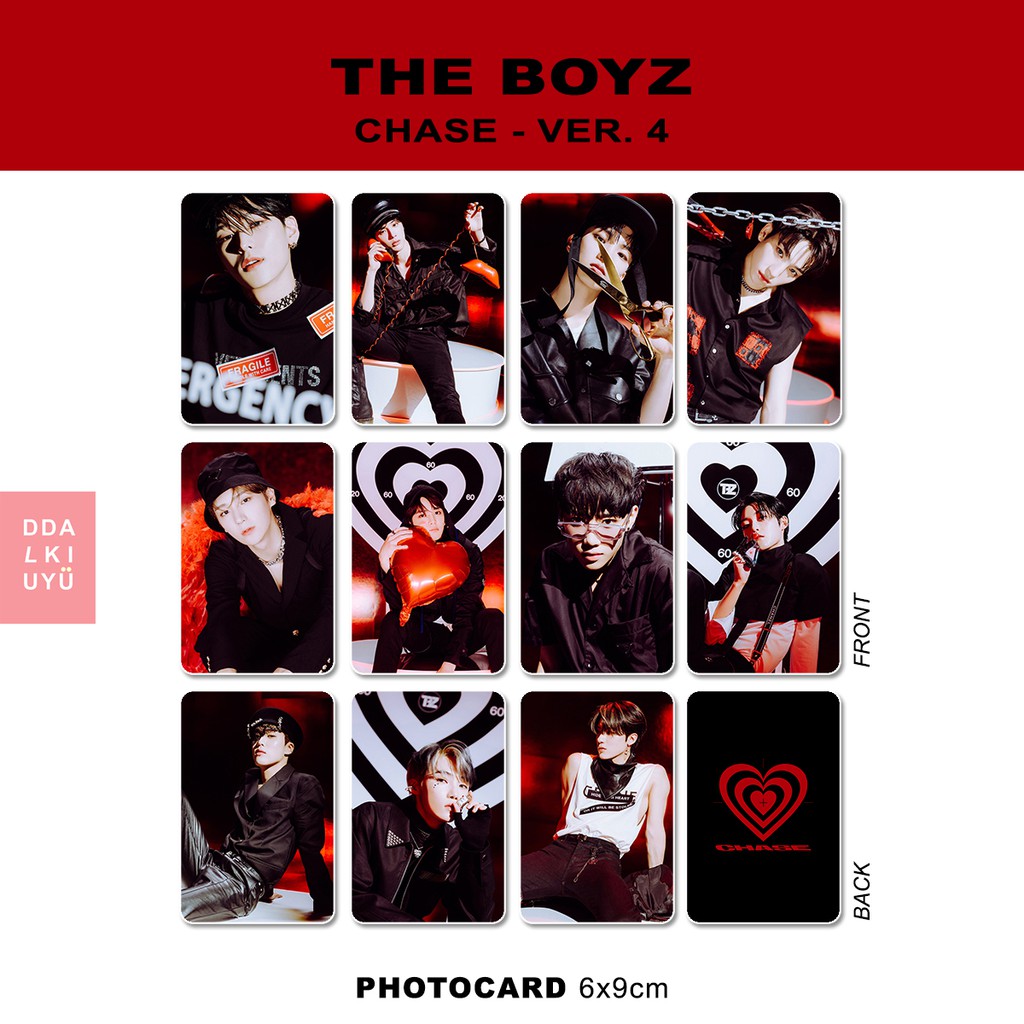 THE BOYZ - photocard [CHASE] ver. 4