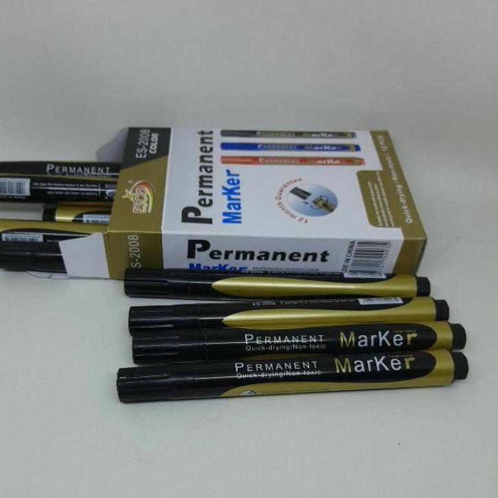

HOT SALE!! (xlx-234) SPIDOL PERMANENT isi 12pcs spidol MARKER ESCO GROSIR