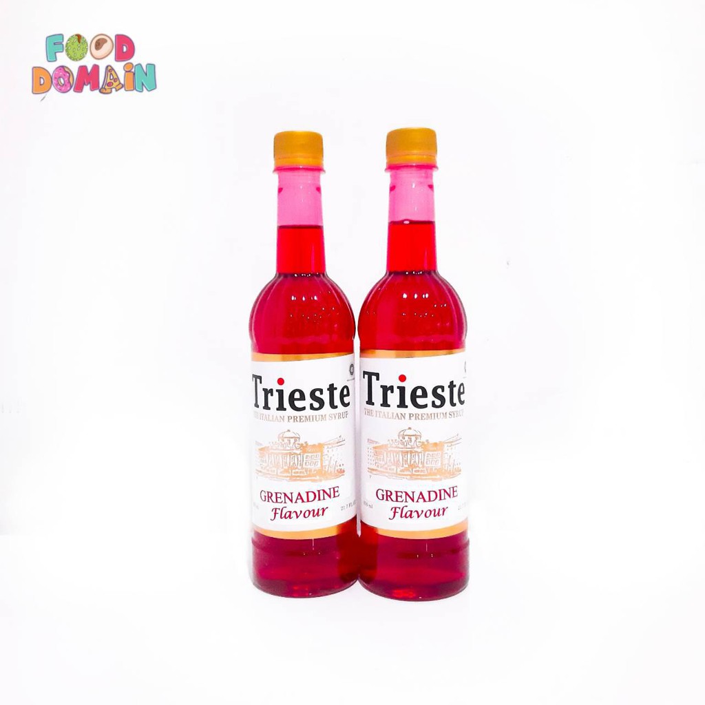 

Trieste Syrup Grenadine - Sirup Rasa Delima - 650ml