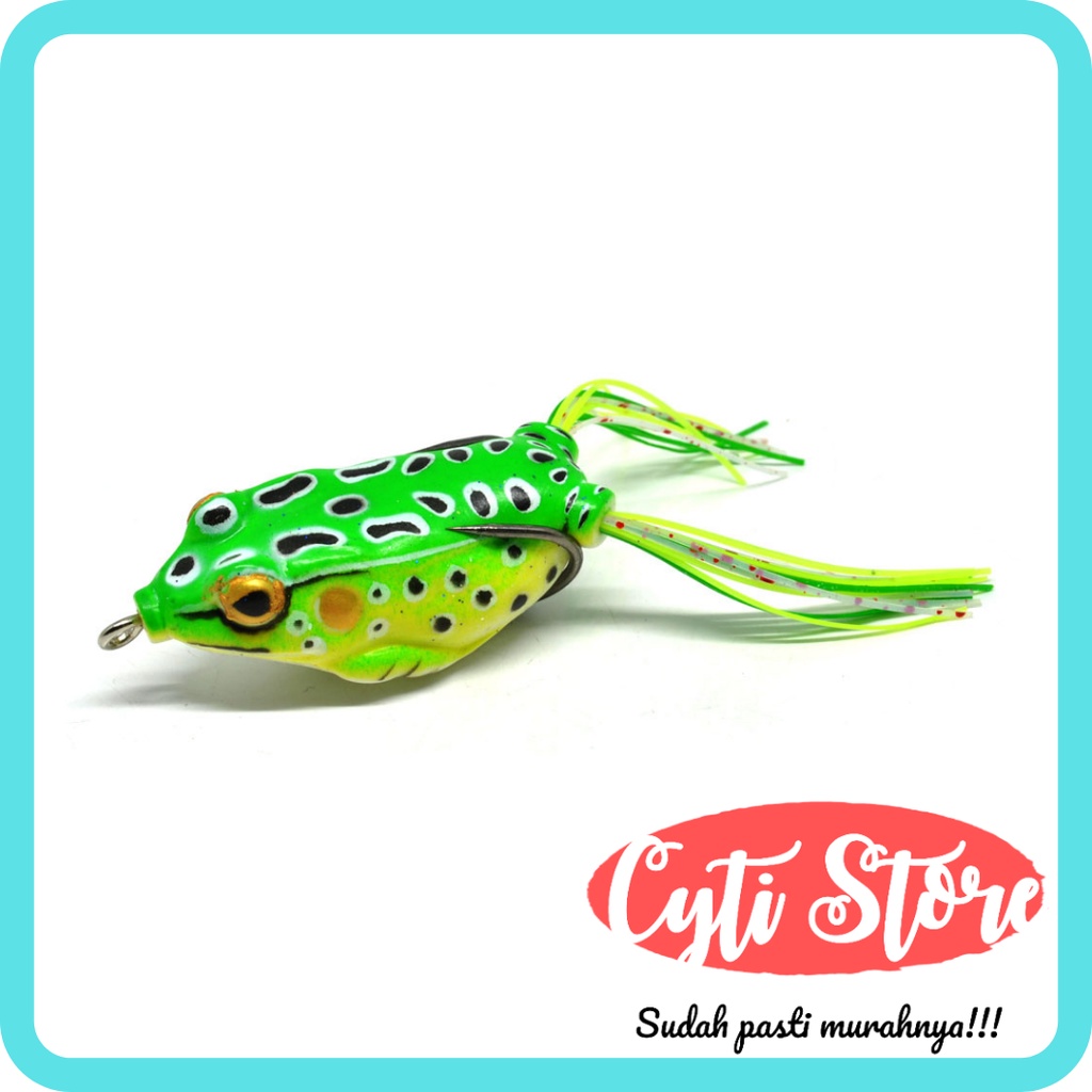 Umpan Pancing Silikon Bentuk Kodok