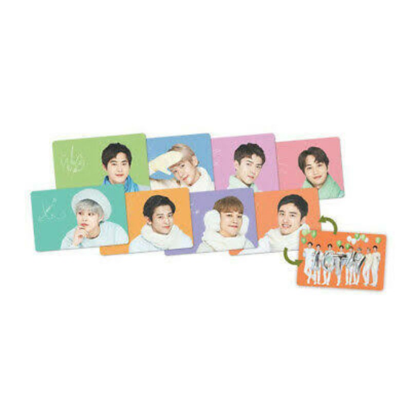 photocard EXO X Nature Republic