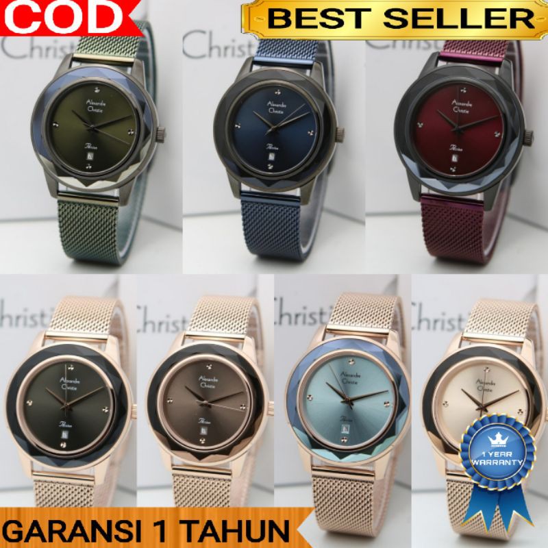 ALEXANDRE CHRISTIE WANITA AC 2908 AC2908 ORIGINAL GARANSI 1 TAHUN