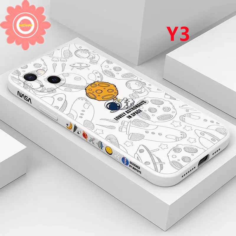 Soft Case TPU Motif Astronot Nasa Untuk Samsung A32 A22 A12 A13 A53 M11 A03S A31 A11 A51 A52 A50 A30S A50S A52S A52S A21S M11 A03S M12 A10S Muts A70 A20S