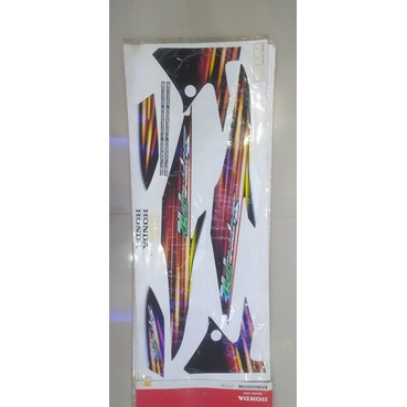 Stiriping/List/Stiker Body Honda Supra Fit New Original Ahm