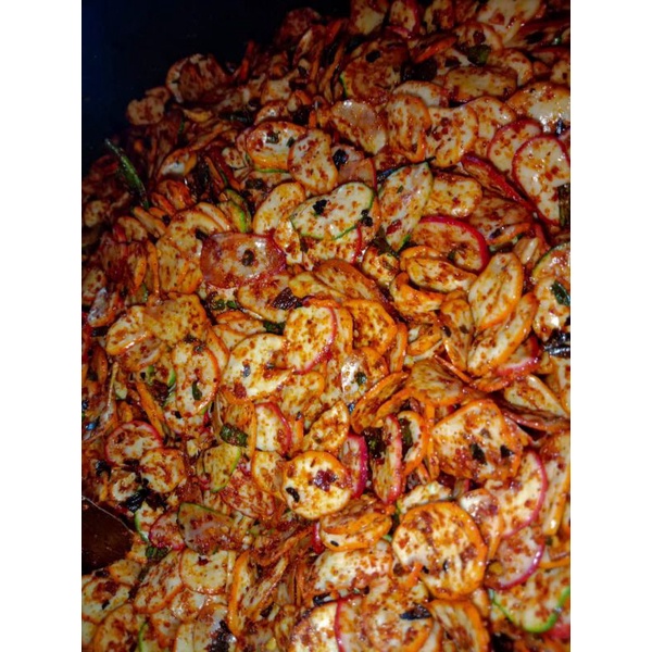 

seblak kering Bantet 1kg Pedas/ORI daun jeruk