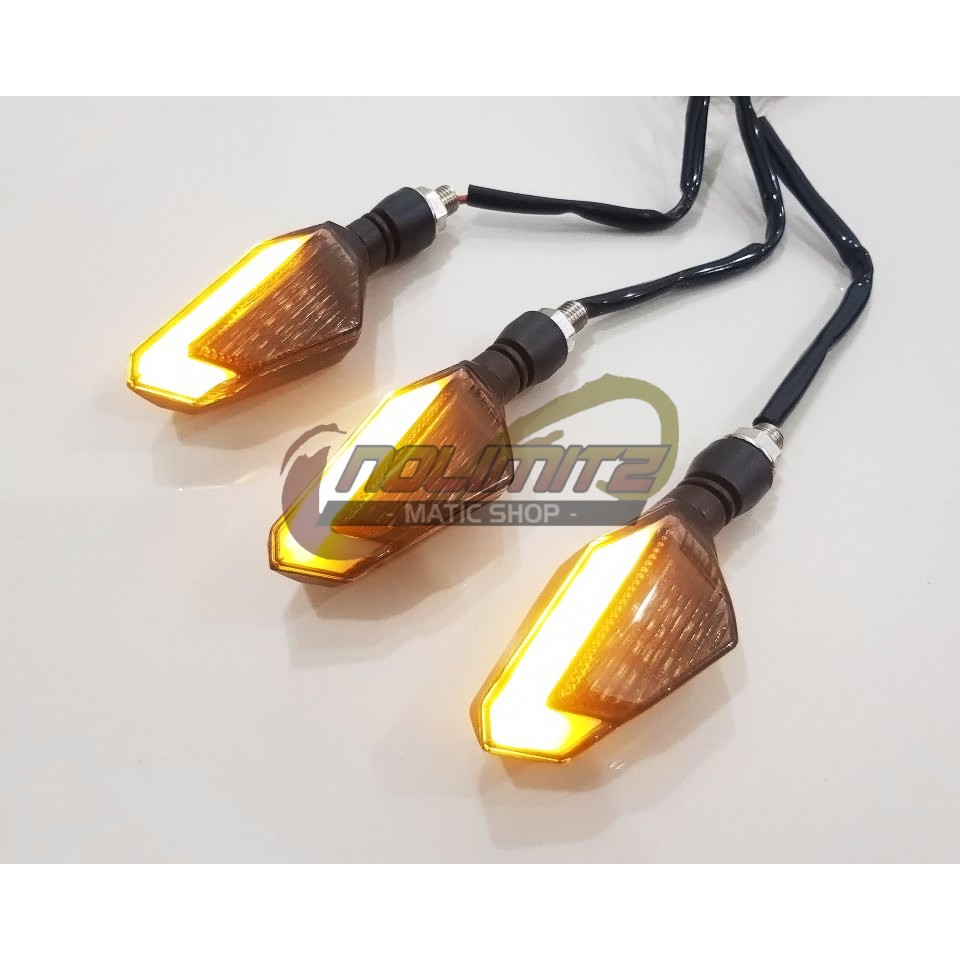 Lampu Sein Sen LED Running Senja Model Lexus Aerox 155 Vario ADV 150