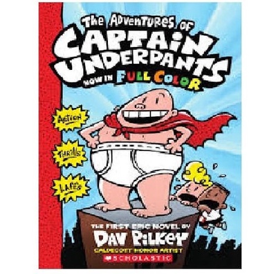 Buku Import Captain Underpants #01: The Adventures of Captain Underpants