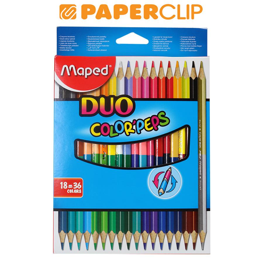 

PENSIL WARNA MAPED DUE COLOR PEPS OT 829601 36C