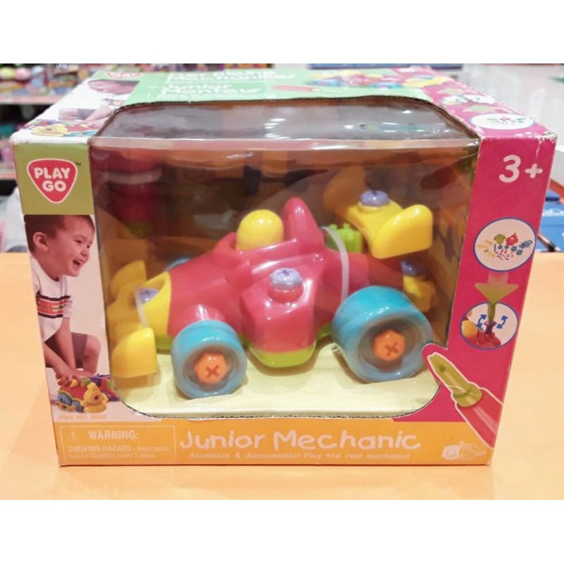 Playgo Junior Mechanic bisa bongkar pasang