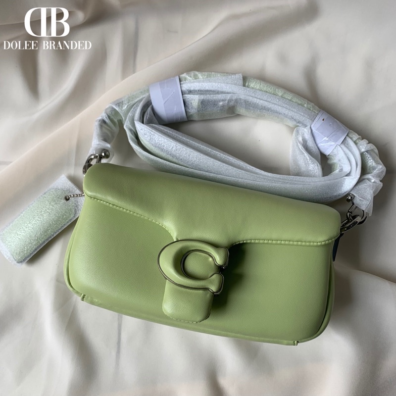 Coach Pillow Tabby Shoulder Bag 18 Lime (C3880)