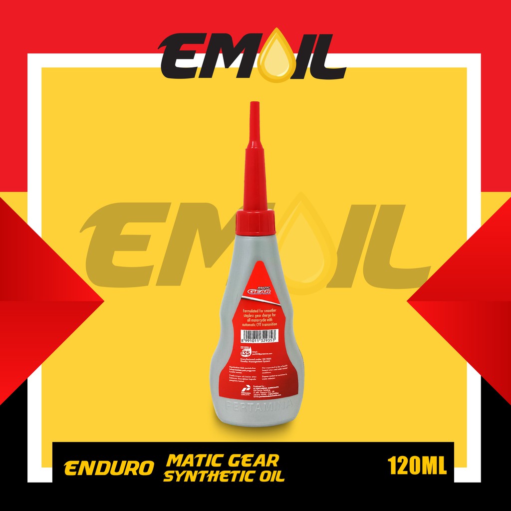 Oli gear Enduro matic synthetic oil ISI 120ML Pertamina