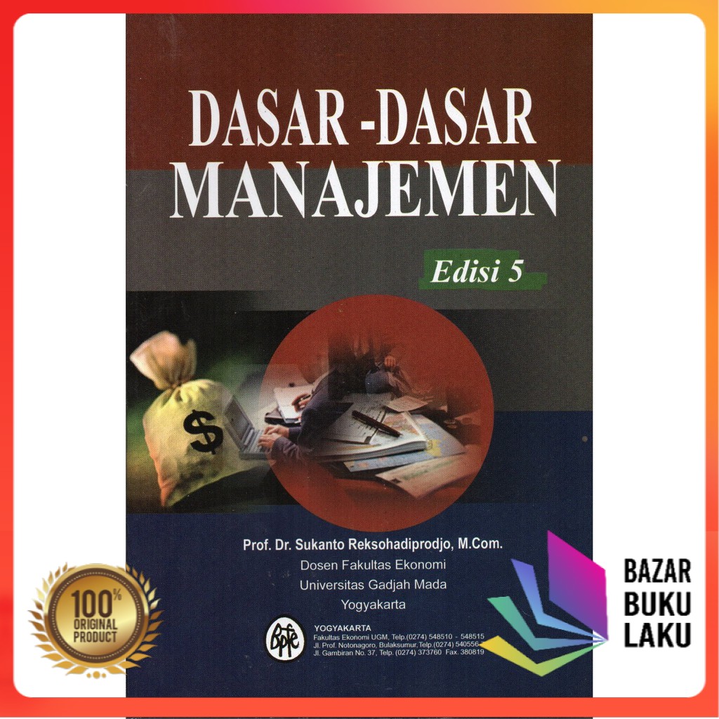 

Dasar Dasar Manajemen Sukanto