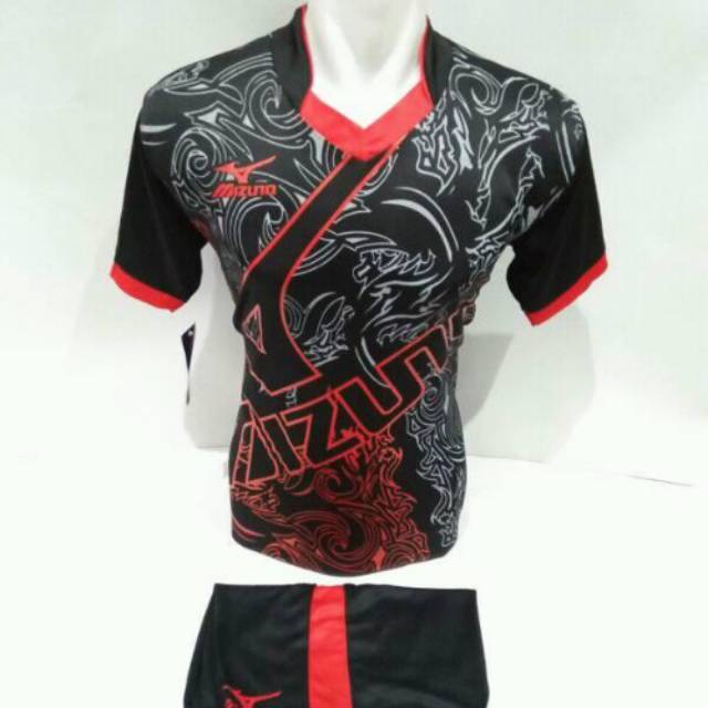 baju olahraga kaos  setelan jersey voli volly  tim  MZ 