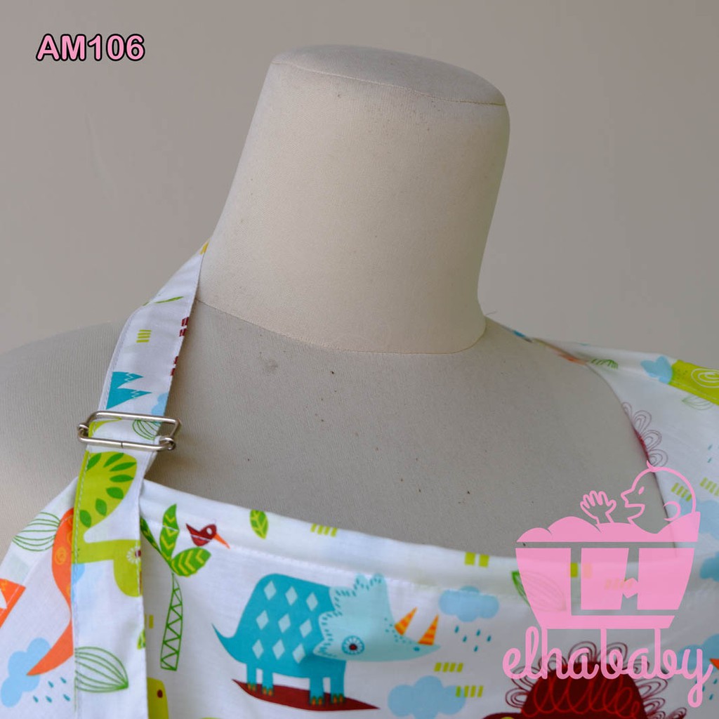 Celemek Apron Newborn Apron Menyusui Perlengkapan Ibu &amp; Bayi eLHa Baby New Motif