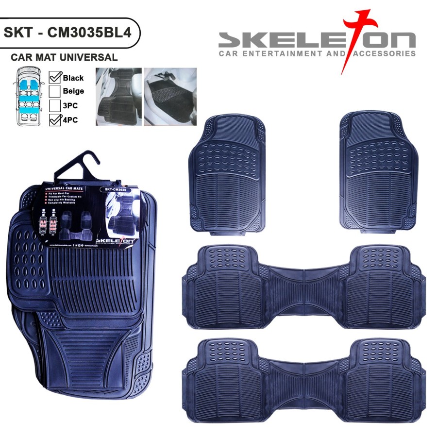 Karpet Mobil Universal 3 Baris Skeleton SKT-CM3035