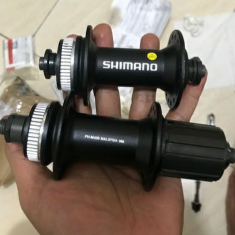 Hub Freehub Shimano M435 32 dan 36 Hole Rm-35 36H 8-10 speed