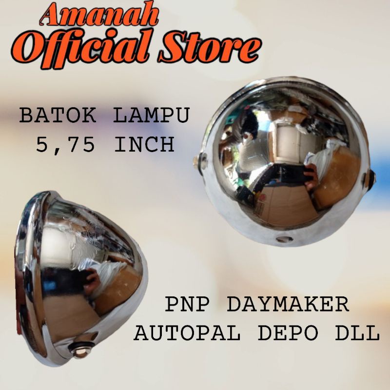 Batok lampu pesek jute daymaker depo autopall dll