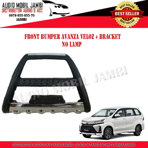 BUMPER DEPAN FRONT BUMPER AVANZA 2012 VELOZ NO LAMP + BRACKET JSL SALE MURAH